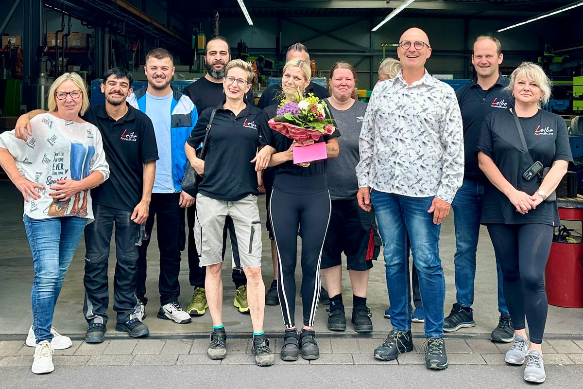 10-jähriges Firmenjubiläum von Anja Zöllmer